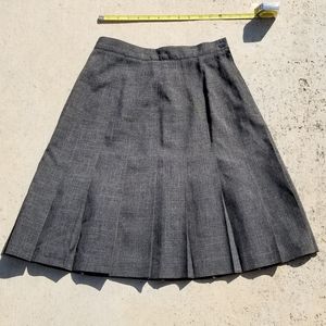 Pleated miniskirt